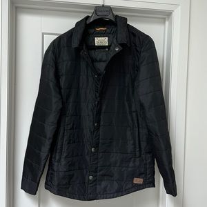 Dravus Men’s Light Weight Black Quilted Jacket. Size Medium